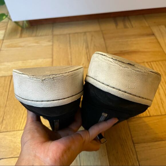 Vince Warner Zip Platform Black Suede Sneaker Women's 8US - Picture 12 of 13